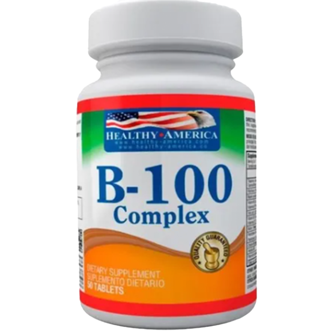 B-100 COMPLEX 50TABLETAS