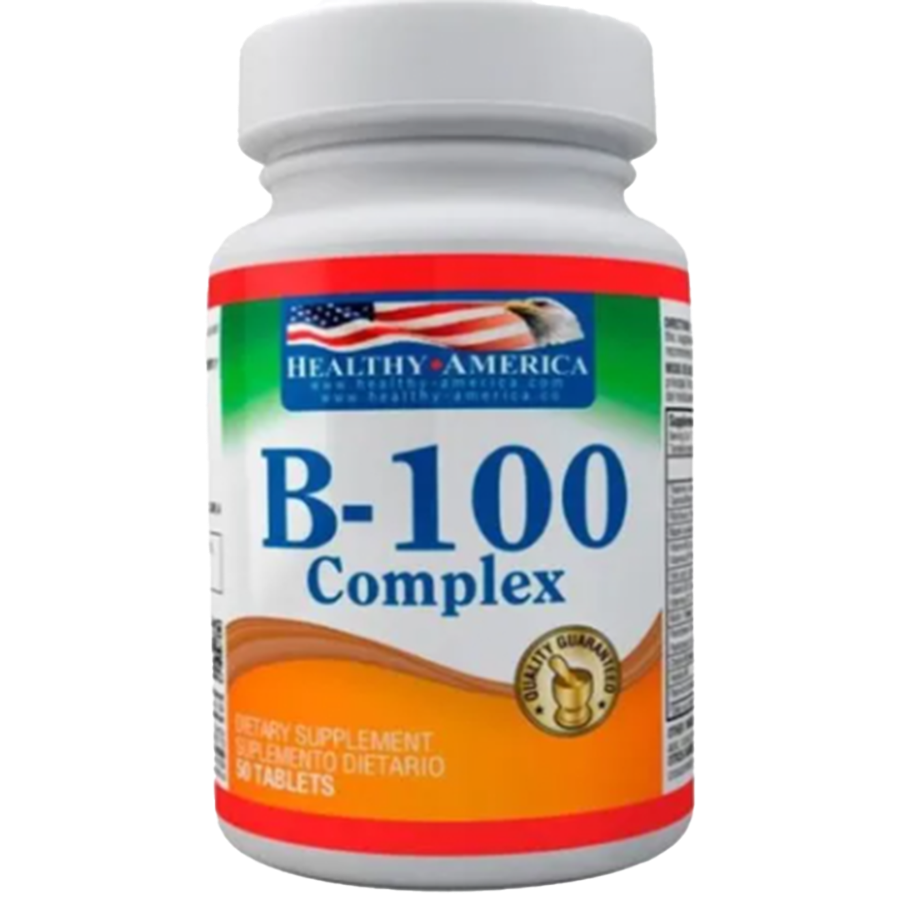B-100 COMPLEX 50TABLETAS
