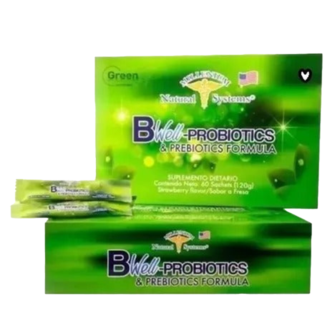 B Well Probióticos y Prebióticos Caja * 60 Unidades