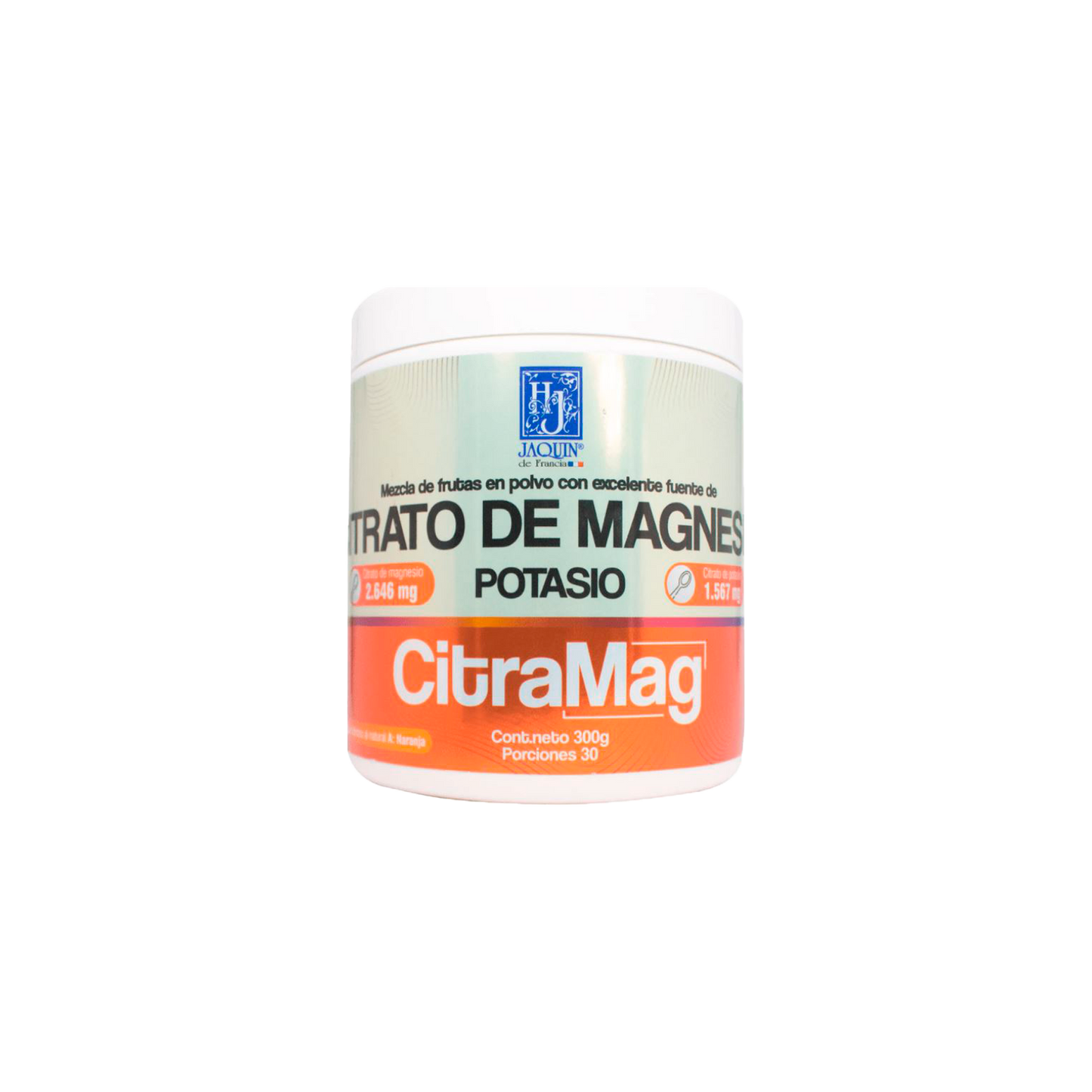 CITRATO DE MAGNESIO + POTASIO (CITRAMAG) 300GR
