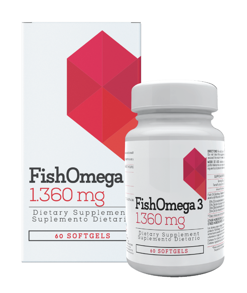 FISH OMEGA-3 1360MG 60SOFTGEL HEALTHY AMERICA