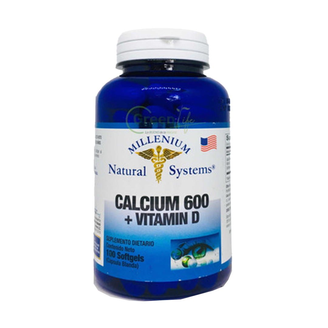 Calcium 600 + Vit D * 100 Sofg