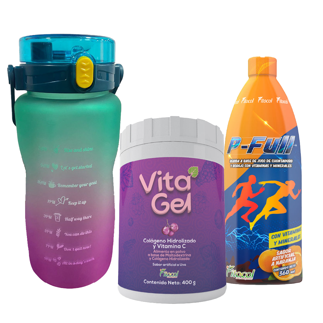 Kit Antienvejecimiento - Hidratación ( P Full - Vitagel) 1 Lt