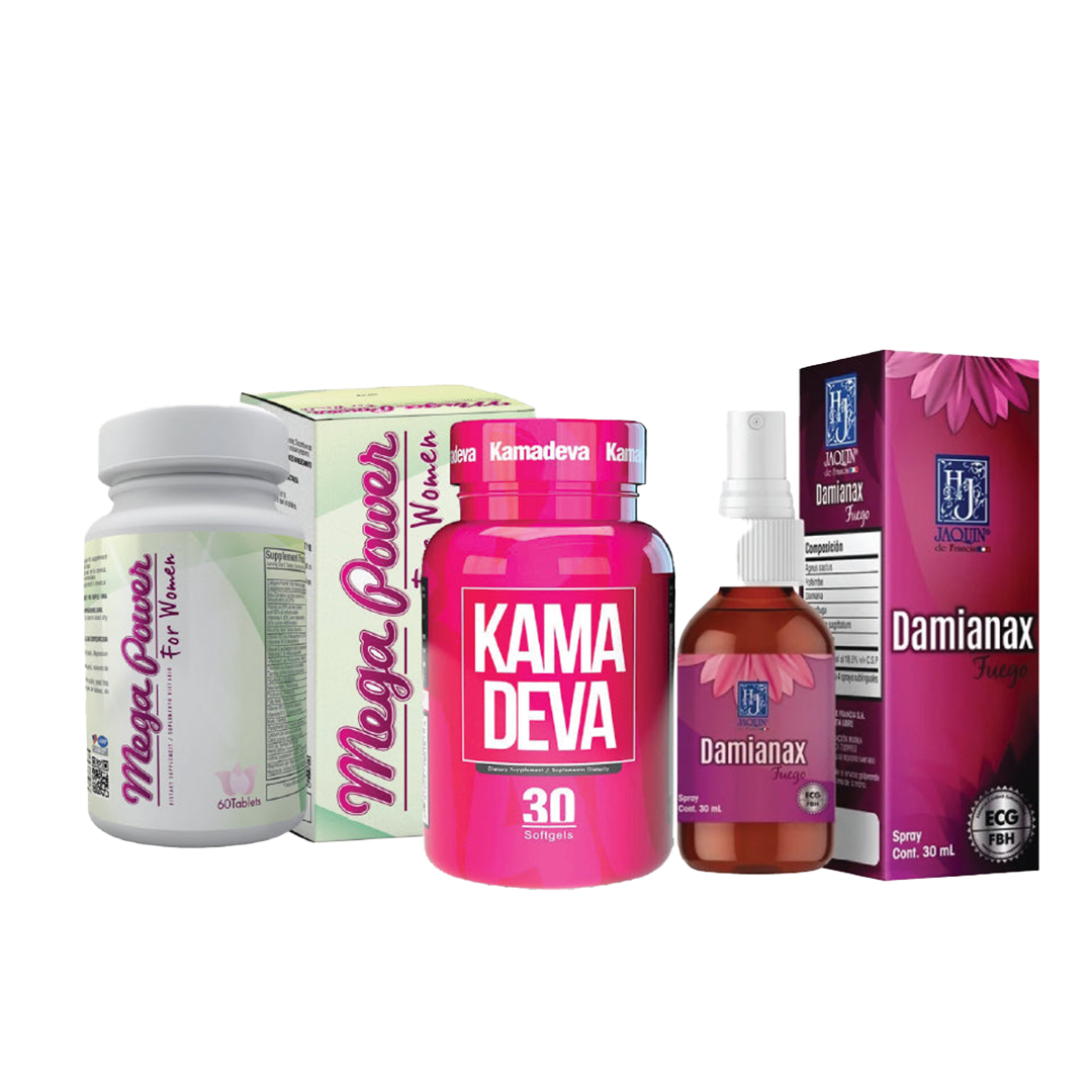 Kit Mujer con Actitud ( Mega Power for Woman, Kama Deva, Damianax)