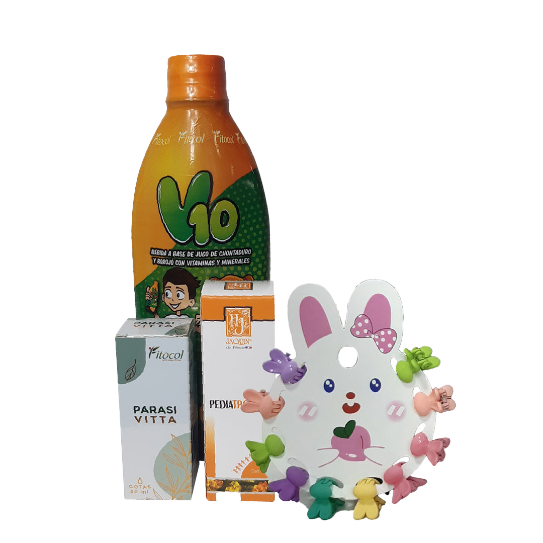 Kit Niños Crecimiento Halloween 2 Femenio - V10 Parasivitta Pediatroquín