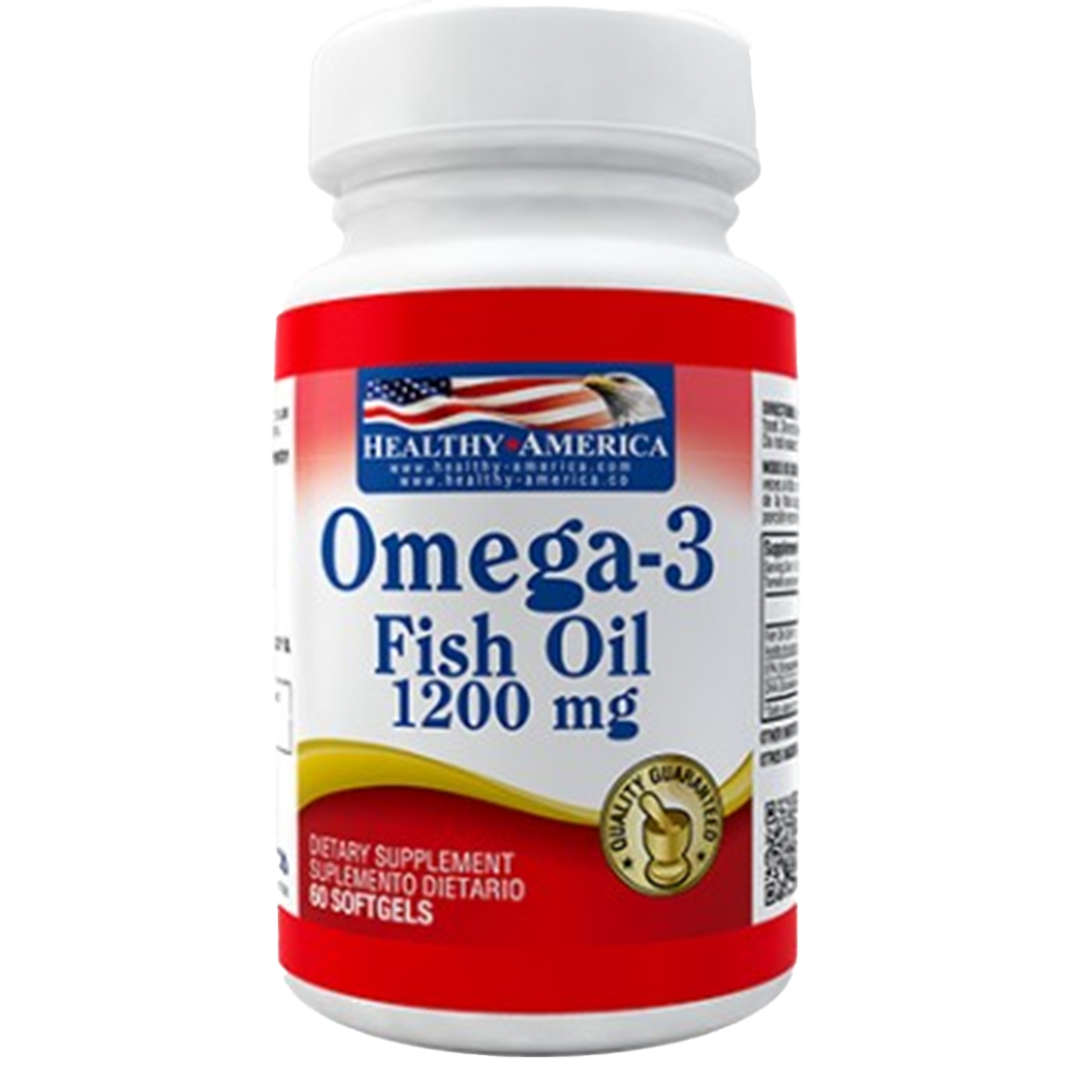 OMEGA 3 1200MG HEALTHY AMERICA