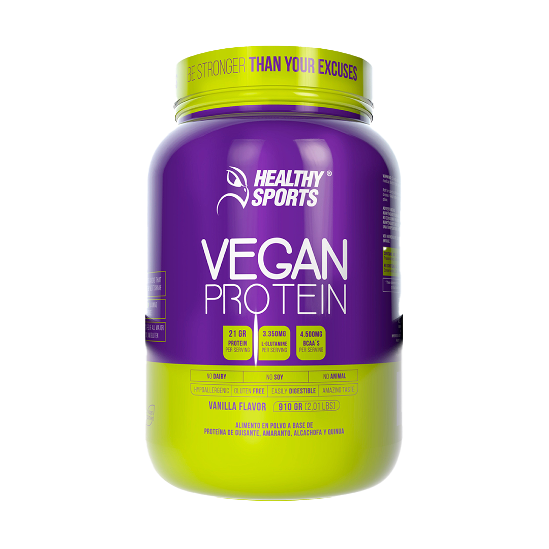 PROTEINA VEGANA (VEGAN PROTEIN) 910GR HEALTHY SPORT