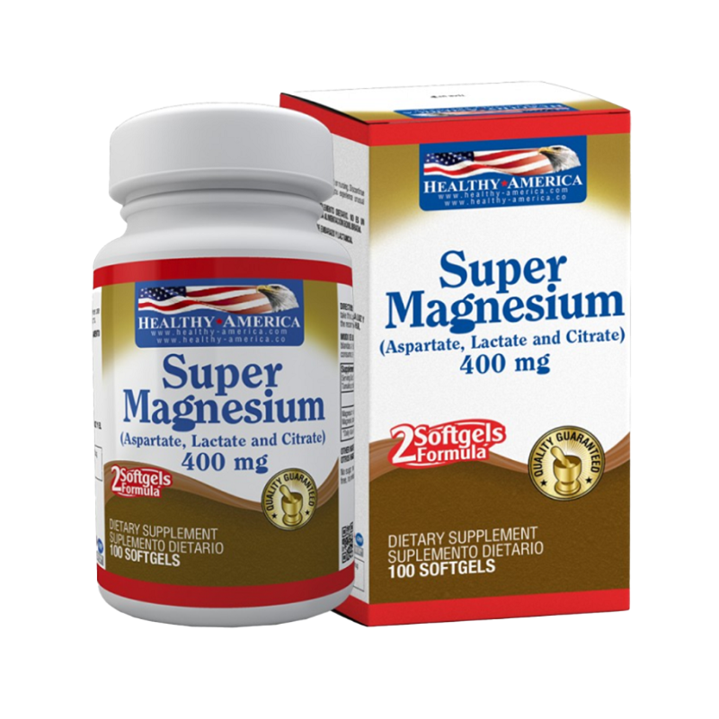 SUPER MAGNESIUM 400MG X 100SOFTGEL