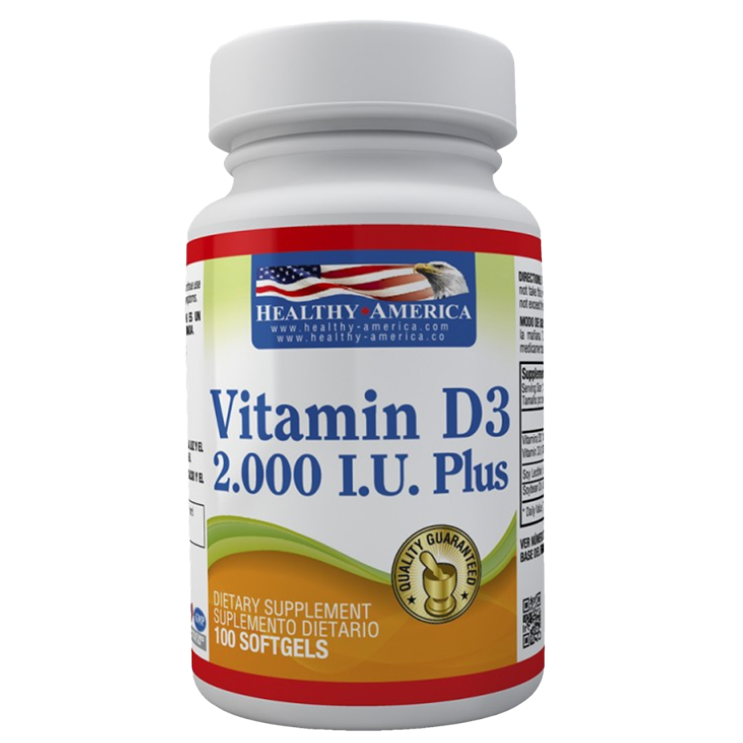 VITAMINA D3 2000I.U. X 100SOFTGEL