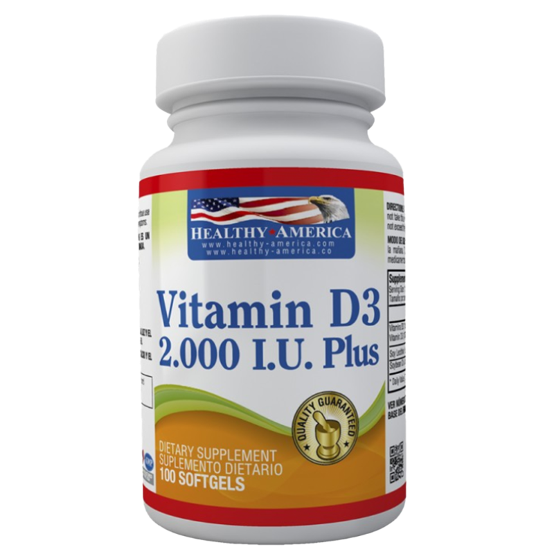 VITAMINA D3 2000I.U. X 100SOFTGEL