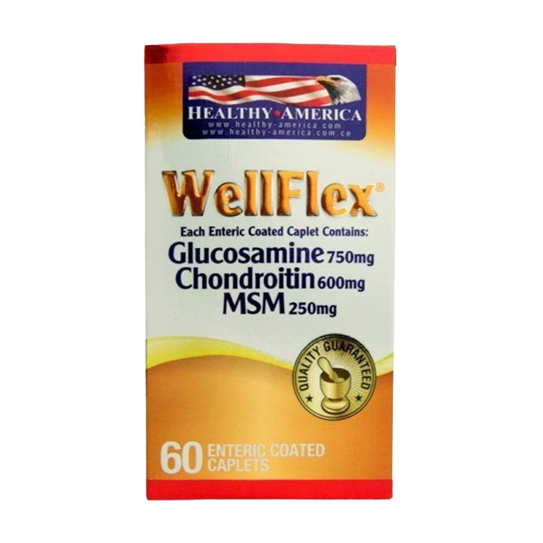 WELLFLEX 60CAPSULAS (GLUCOSAMINA)
