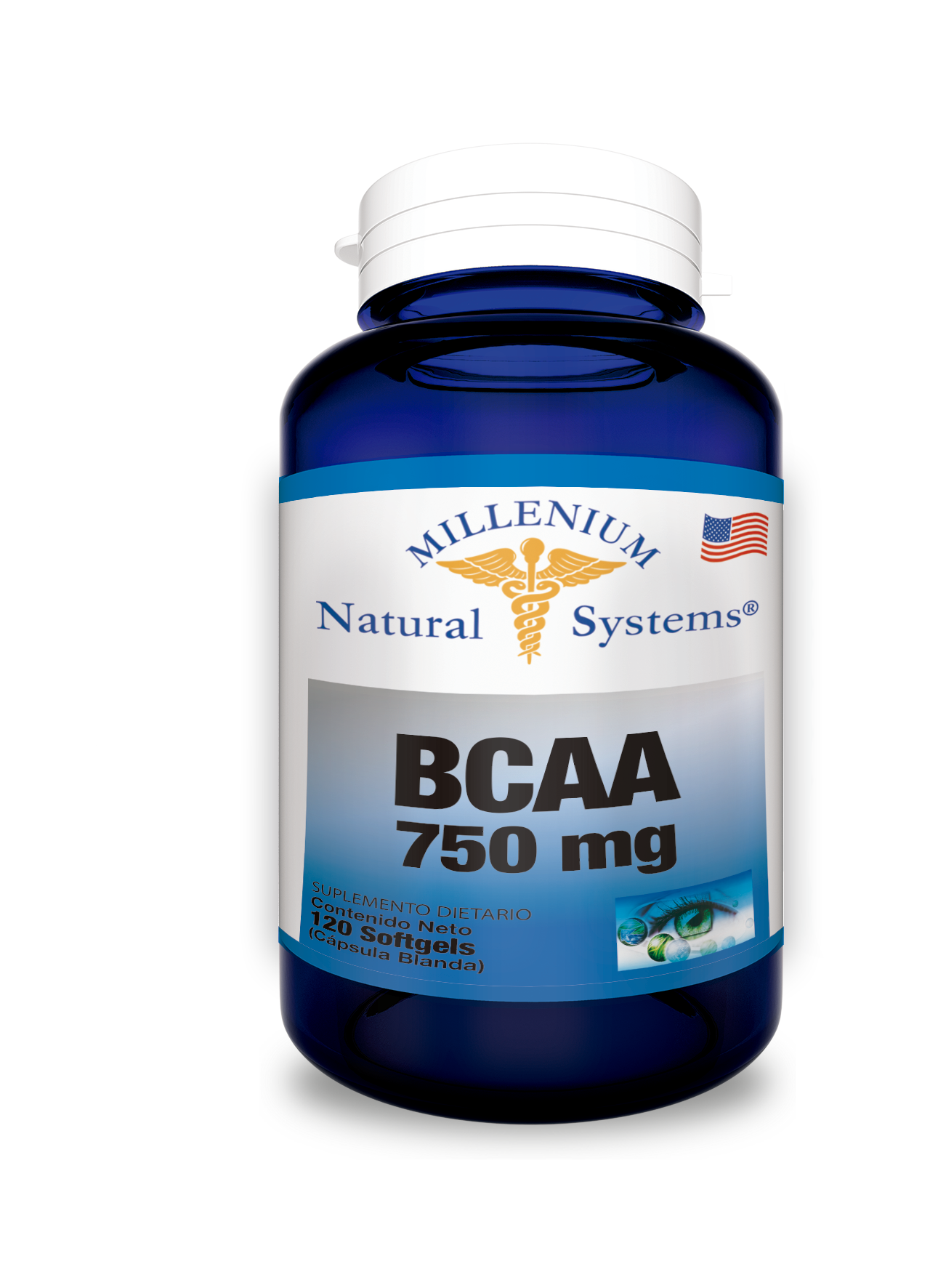 BCAA 750 Mg *120 sofg