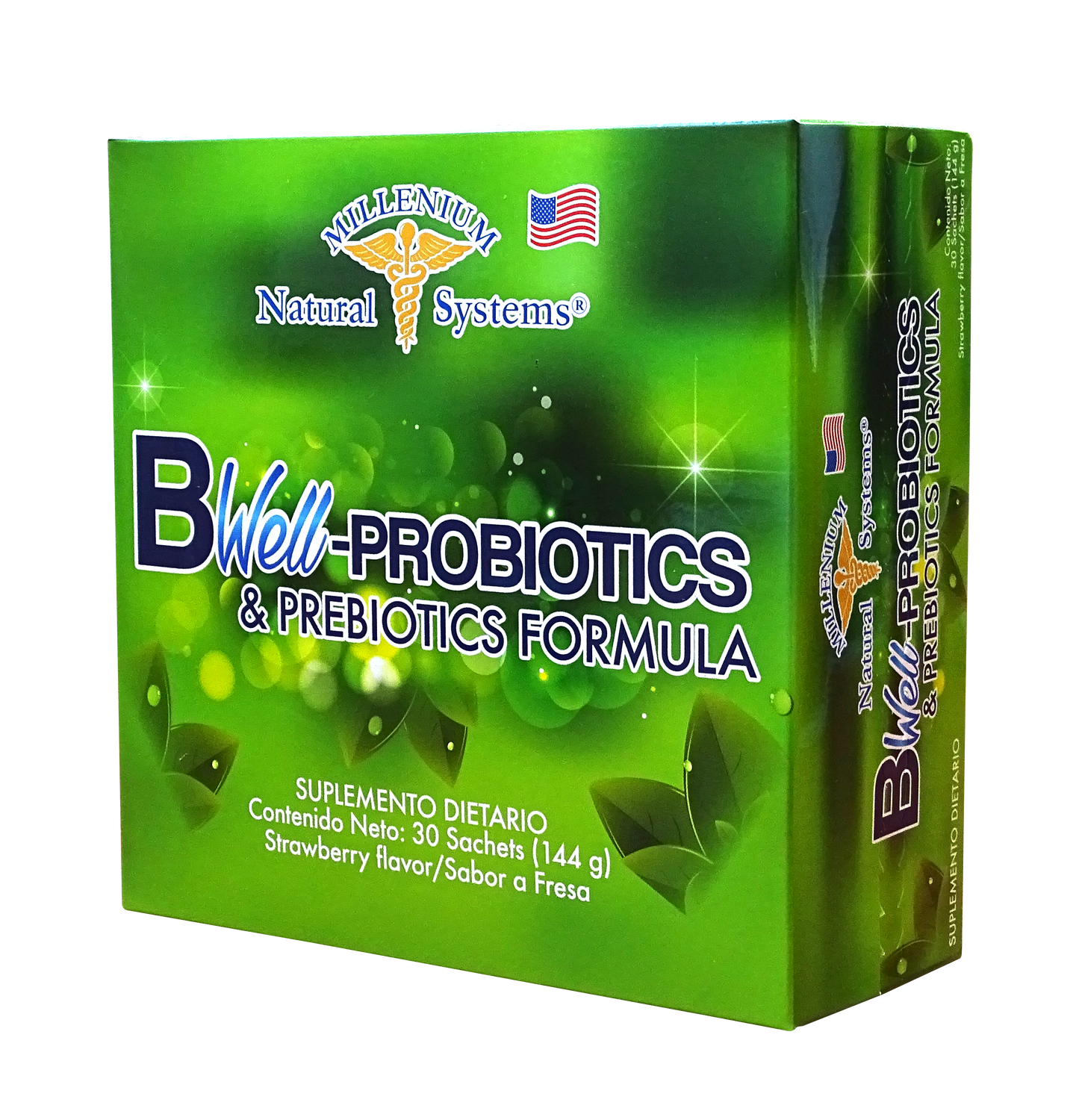B Well Probióticos y Prebióticos Caja * 30 Undidades