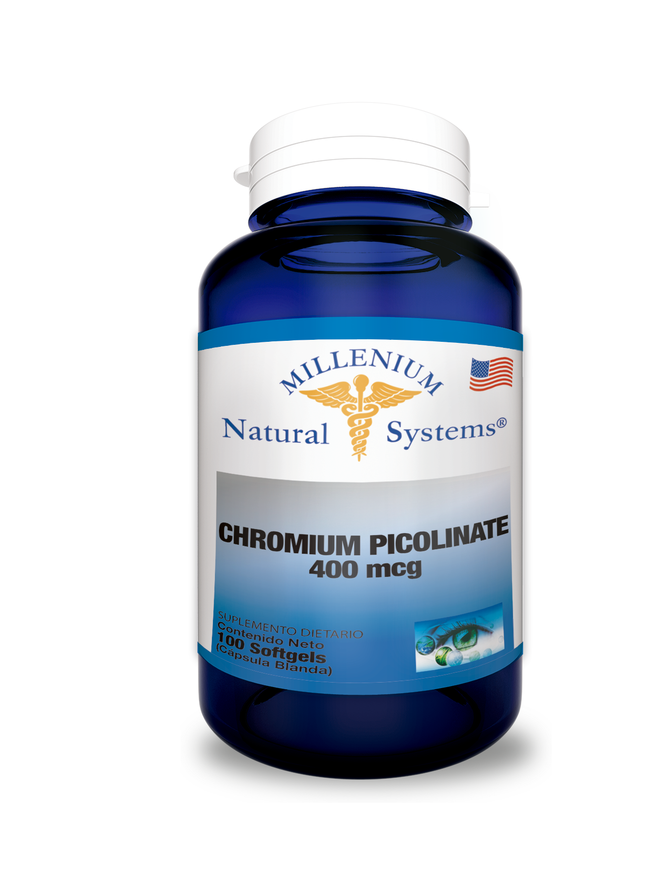 Cromium Picolinato 400 Mcg* 100 Sofg