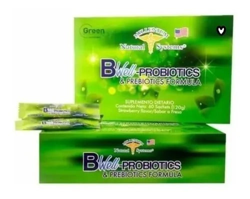 B Well Probióticos y Prebióticos Caja * 60 Unidades