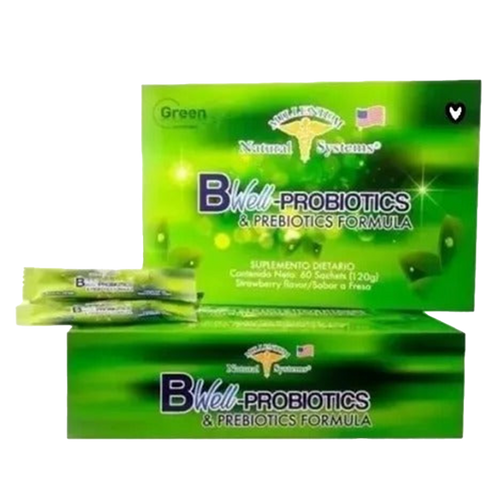 B Well Probióticos y Prebióticos Caja * 60 Unidades