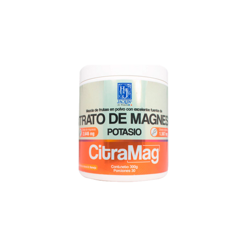 CITRATO DE MAGNESIO + POTASIO (CITRAMAG) 300GR