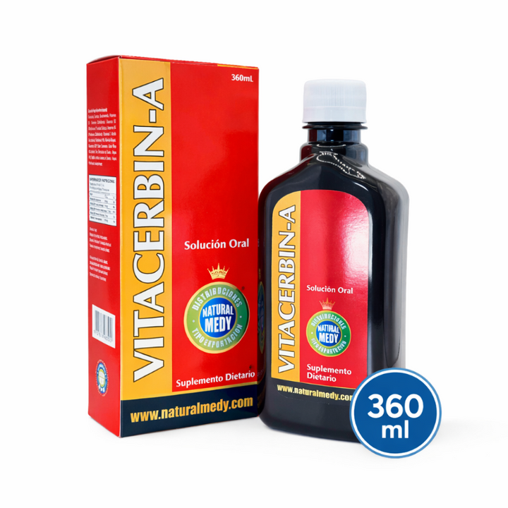 VITACERBIN-A 360ML NATURAL MEDI