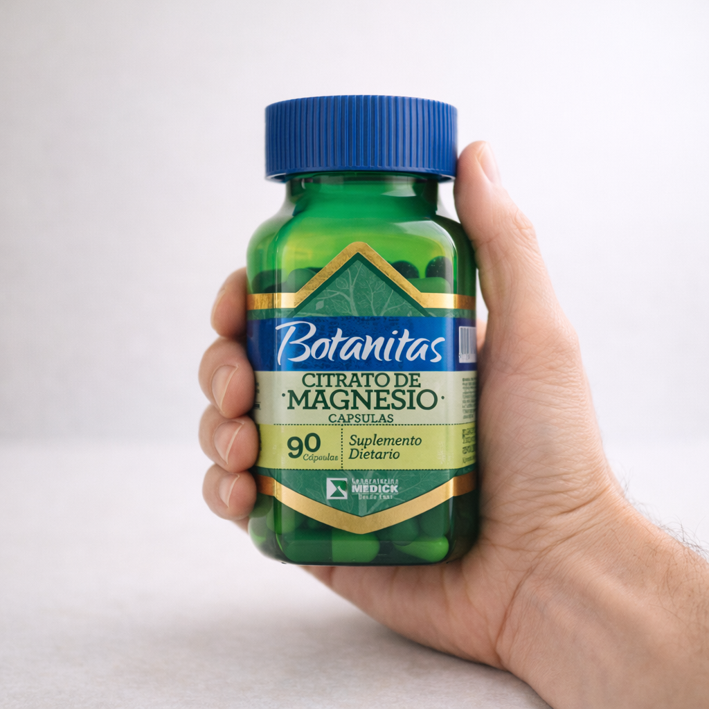 CITRATO DE MAGNESIO 90CAPSULAS