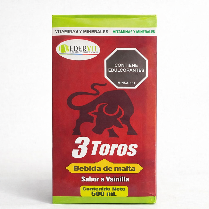 3 TOROS 500ML EDERVIT