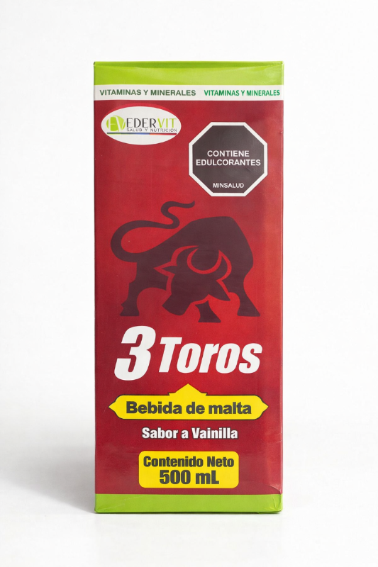 3 TOROS 500ML EDERVIT