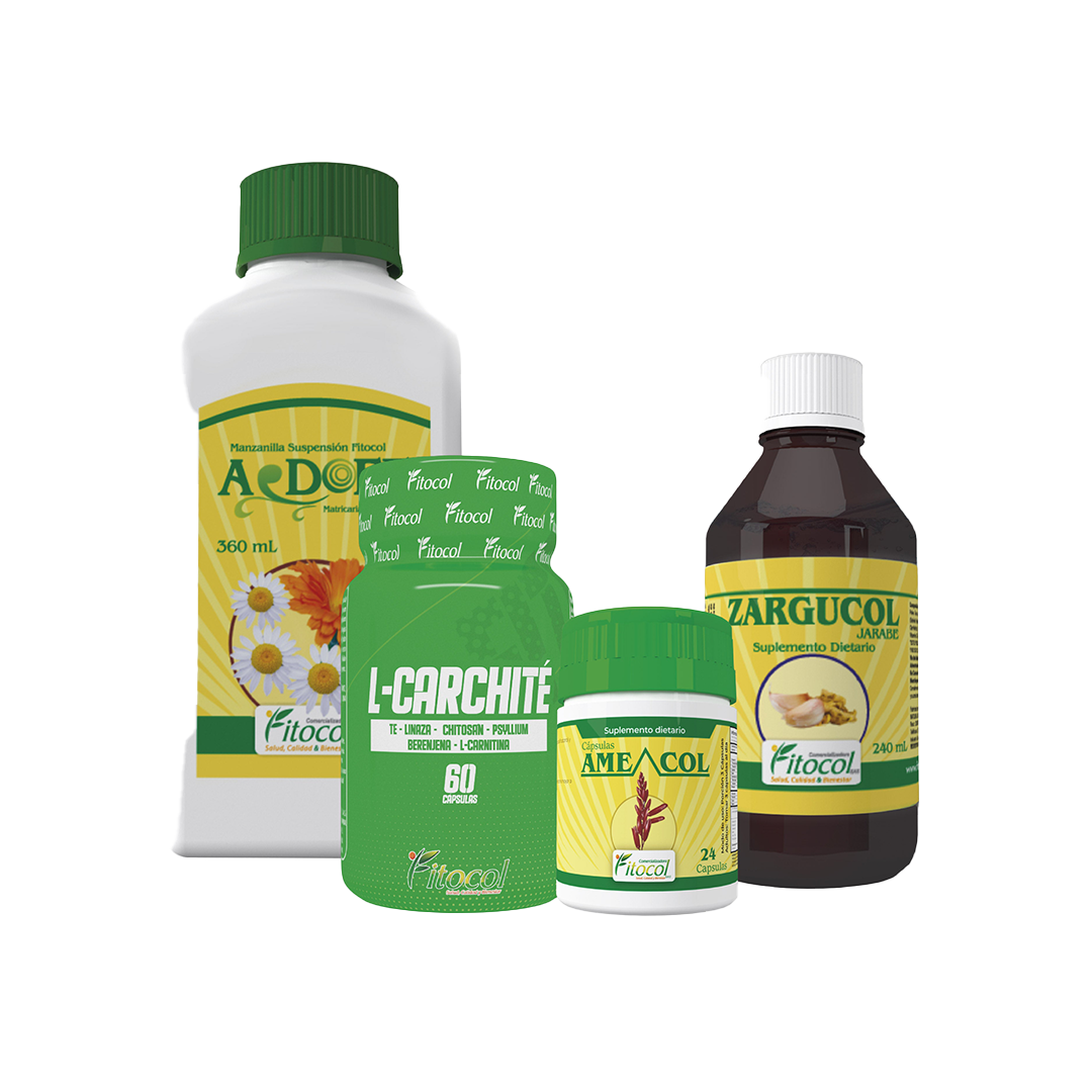 KIT DETOX - Control de Acidez Estomacal, Adelgazamiento  