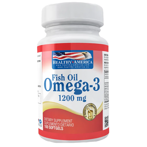 OMEGA 3 1200MG HEALTHY AMERICA