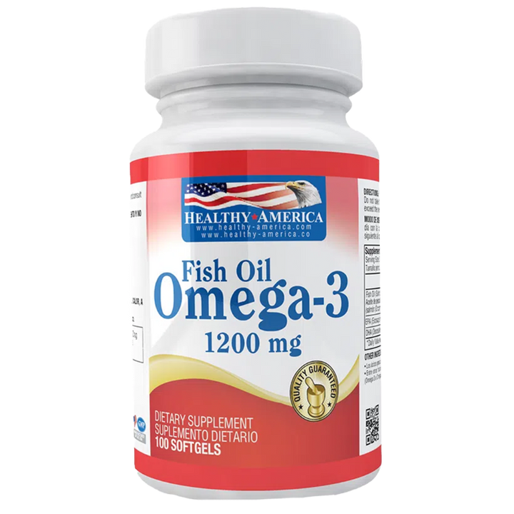 OMEGA 3 1200MG HEALTHY AMERICA