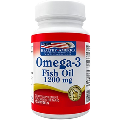 OMEGA 3 1200MG HEALTHY AMERICA