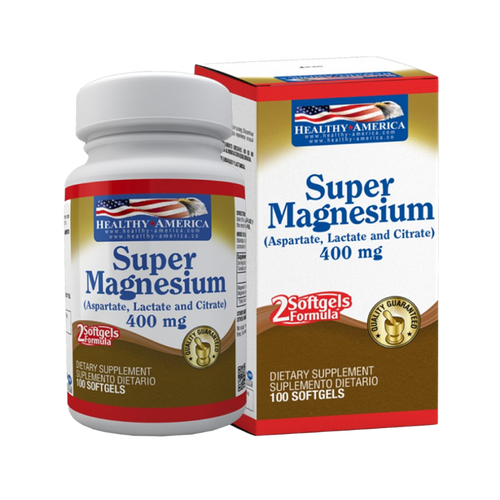 SUPER MAGNESIUM 400MG X 100SOFTGEL