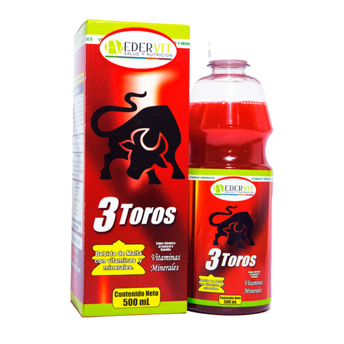 3 TOROS 500ML EDERVIT