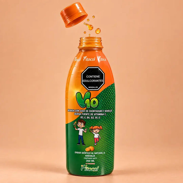 V10 Multivitamínico para Niños con Chontaduro y Borojó · Jarabe 360 ml