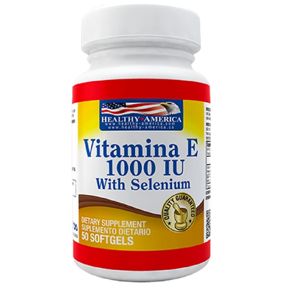 Vitamina E con Selenio 1000 IU