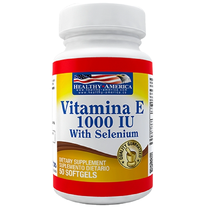 Vitamina E con Selenio 1000 IU