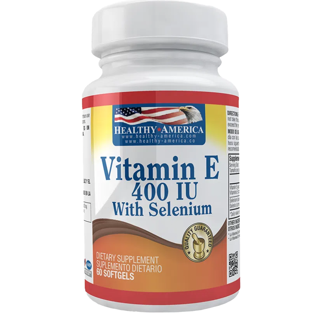Vitamina E con Selenio 400 IU