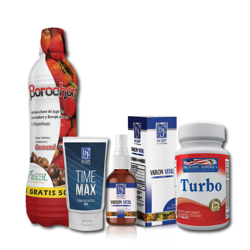 Kit San Valentín ( Borochón , Varon Vital Gotas, Turbo, Time Max) #5