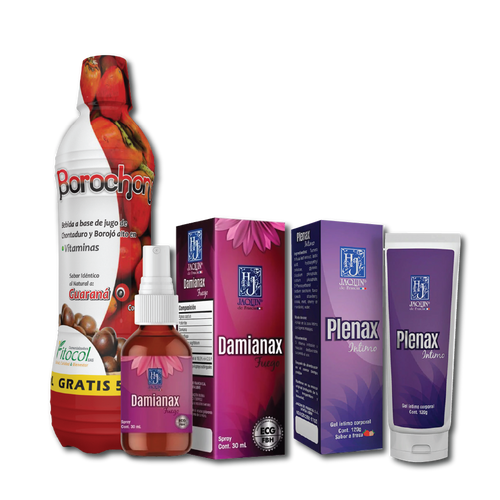 Kit Mujer Recargado ( Borochón, Damianax, Plenax Intima)