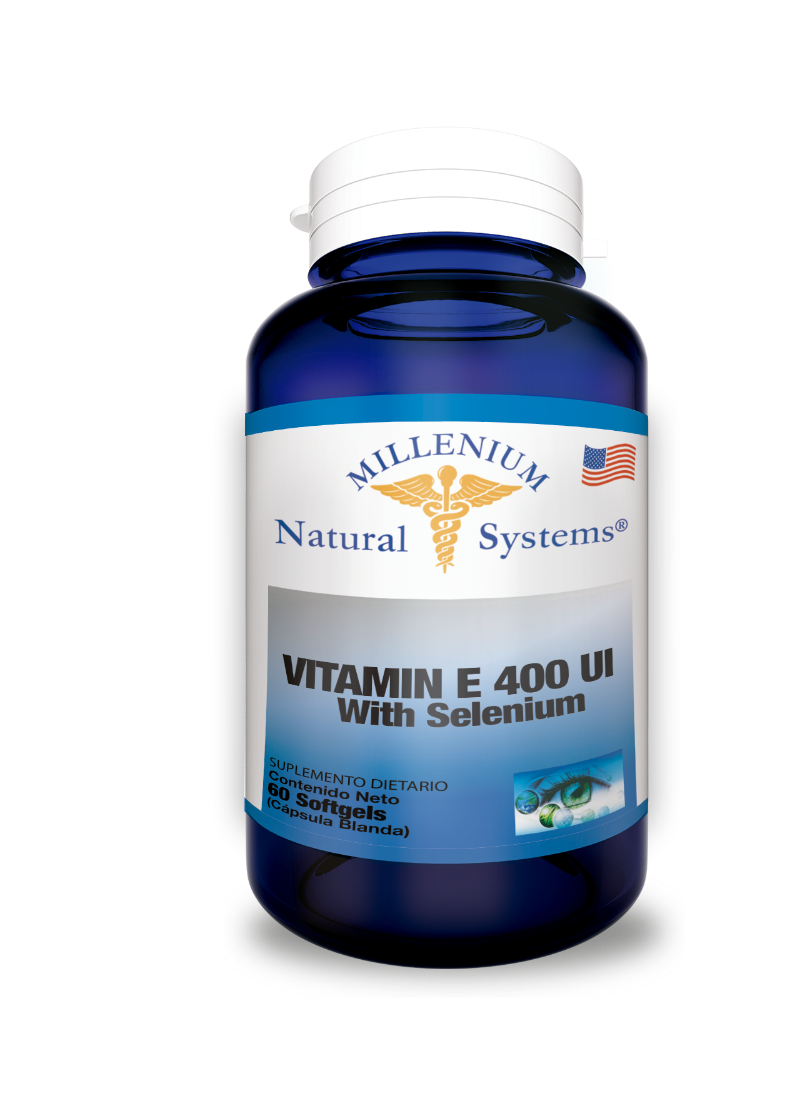 Vitamina E 400 IU + Selenium *60Sofg