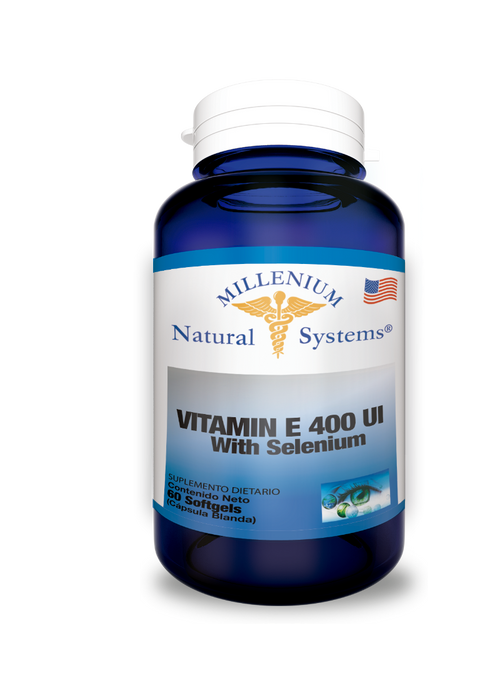 Vitamina E 400 IU + Selenium *60Sofg